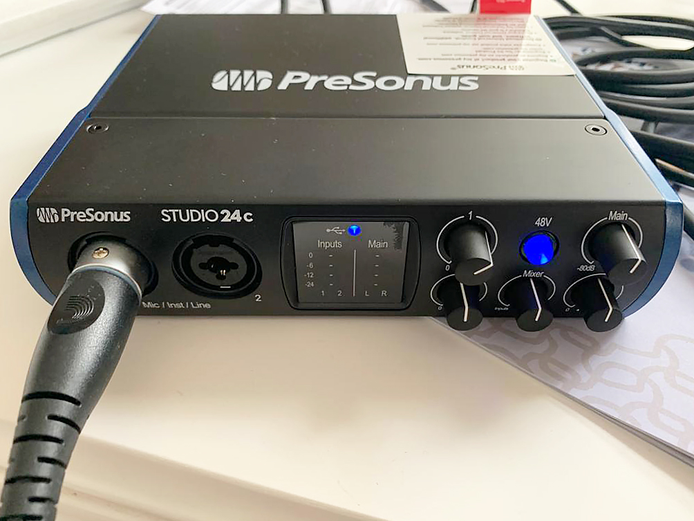 PreSonus Studio 24c -USB-äänikortti