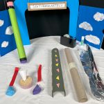 Sointinaskarteluohjeen kuvituskuva: sadeputki