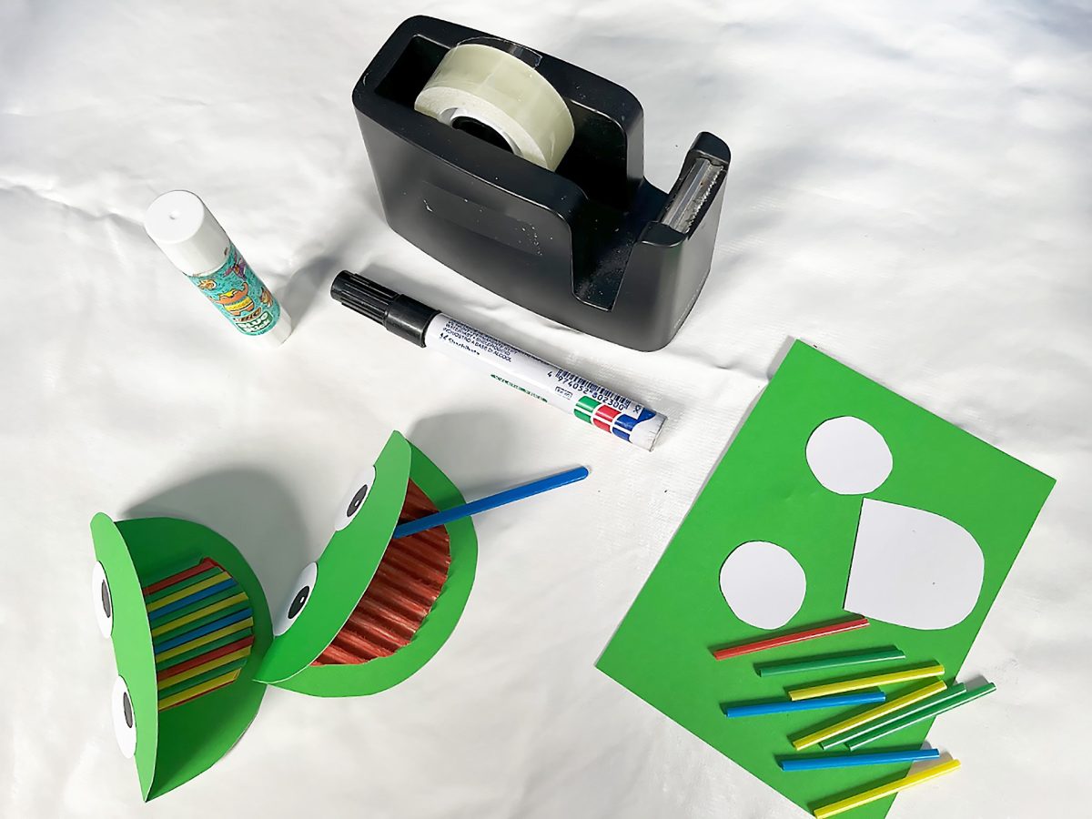 Sointinaskarteluohjeen kuvituskuva: sammakkoguiro