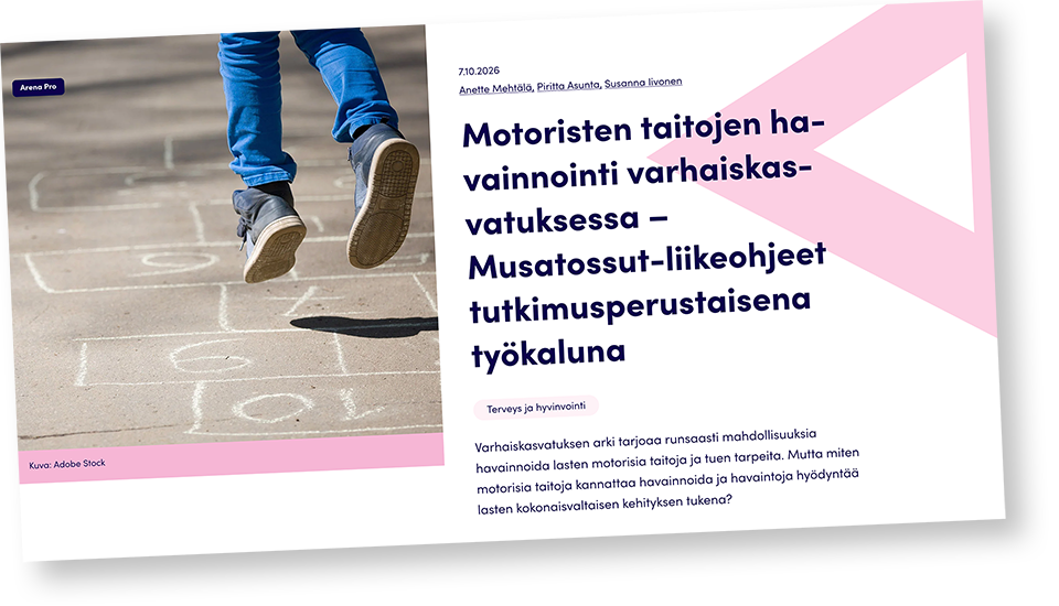 Motoristen taitojen havainnointi -artikkelin kuvituskuva